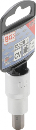 Bit imbus H10 mm in tubulara cu prindere de 1/2”, lungime 55 mm BGS 4255 [1]