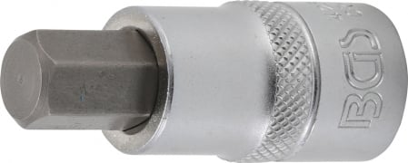 Chei/Tubulare/Biti - Bit imbus 12 mm in tubulara cu prindere de 1/2”, lungime 53 mm, BGS 4256