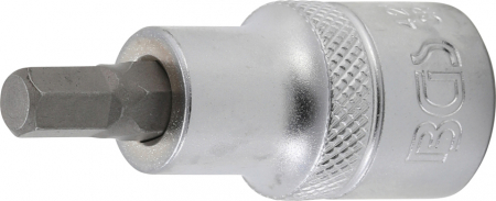 Chei/Tubulare/Biti - Bit imbus H7 in tubulara cu prindere de 1/2”, lungime 53 mm BGS 4253