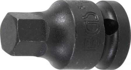 Chei/Tubulare/Biti - Bit Imbus H14 de impact in tubulara cu prindere de 1/2”, lungime 42 mm, BGS 5485-14