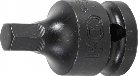 Chei/Tubulare/Biti - Bit imbus H9 de impact in tubulara cu prindere de 1/2”, lungime 42 mm, BGS 5485-9
