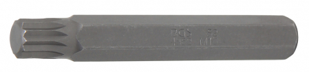 Chei/Tubulare/Biti - Bit spline (XZN) M10, lungime 75 mm, antrenare 3/8" BGS 4862