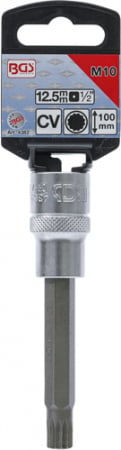Bit spline  M10 in tubulara cu prindere de 1/2", lungime 100 mm, BGS 4362 [1]