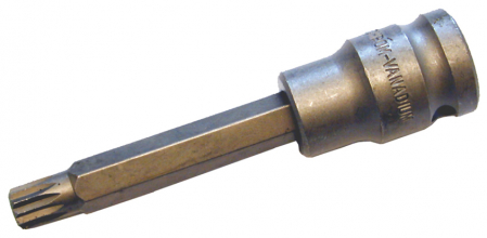 Chei/Tubulare/Biti - Bit spline (xzn) de impact m8, lungime 100mm, antrenare 1/2" BGS 4358