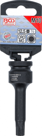 Bit Spline de impact M10, antrenare 1/2" BGS 5482-M10 [1]