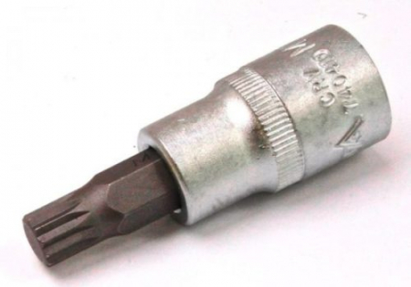 Chei/Tubulare/Biti - 740410 Bit spline M10 in tubulara cu prindere de 1/2", lungime 62 mm