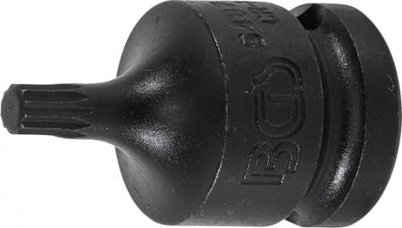 Biti - Bit spline (XZN) de impact M6, antrenare 1/2” BGS 5487-M6