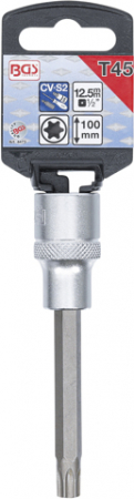 Bit torx T45 in tubulara cu prindere de 1/2", lungime 100 mm, BGS 4473 [1]