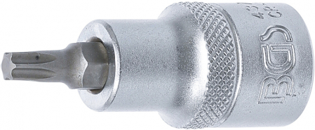 Chei/Tubulare/Biti - Bit torx T30 in tubulara cu prindere de 1/2", lungime 53 mm, BGS 4371