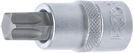 Chei/Tubulare/Biti - Bit torx T60 in tubulara cu prindere de 1/2", lungime 53 mm, BGS 4378