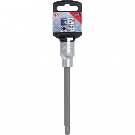 Bit torx T45 in tubulara cu prindere de 1/2", lungime 140 mm, BGS5184-T45 [1]