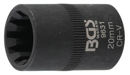 Frana, Directie - Cap cheie etrier frana 20 mm, 10 puncte, potrivit pentru VAG si Porsche BGS 9631