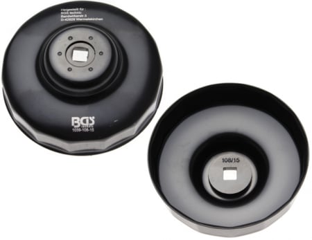 Schimb Ulei - Capac filtru de ulei 108 mm, 15 puncte, pentru Volvo Diesel BGS 1039-108-15