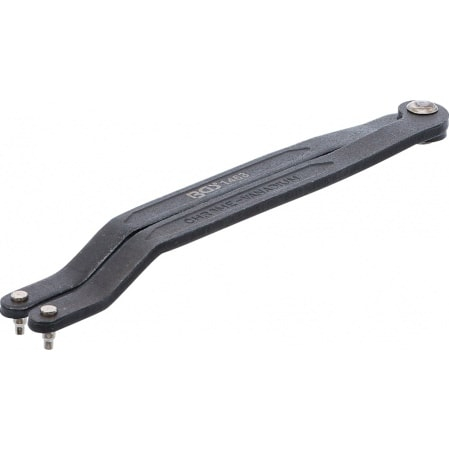 Chei cu clichet, fixe, speciale - Cheie cu 2 pini ajustabila, 180 mm BGS 1463