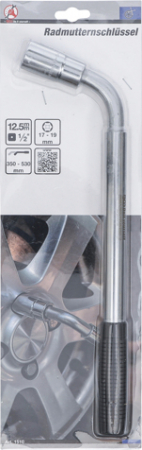 Cheie pentru roti, 17x19 mm, antrenare 1/2” BGS 1510 [4]