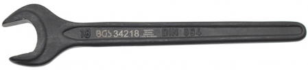 Chei/Tubulare/Biti - Cheie fixa simpla 18 mm, DIN 894 BGS 34218