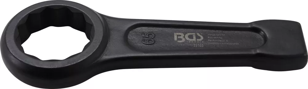 Chei cu clichet, fixe, speciale - Cheie inelara de impact 65 mm, BGS 35165