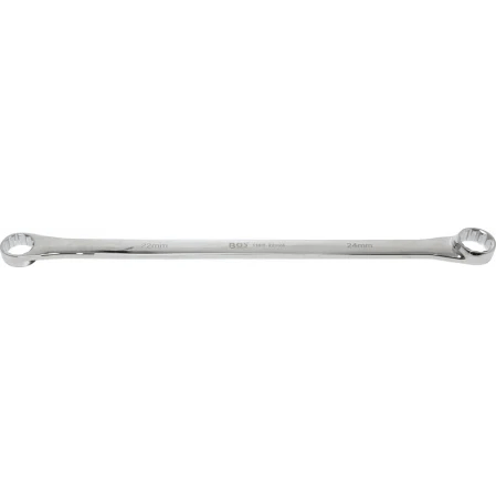 Chei cu clichet, fixe, speciale - Cheie inelara dubla, extra lunga 22x24 mm BGS 1186-22x24