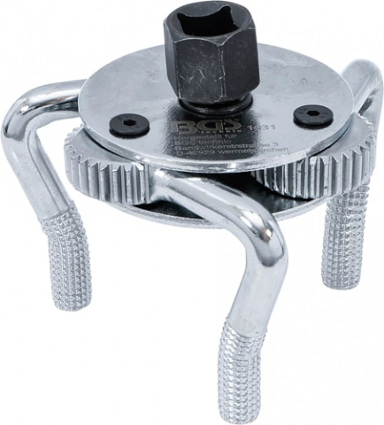 Scule Speciale - Cheie reglabila cu 3 brate pentru filtre de ulei, deschidere 45-100 mm BGS 1031