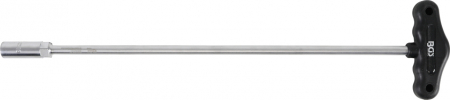 Surubelnite, Torx & Imbus - Cheie tubulara hexagonala cu maner T 13 mm,  lungime 430 mm BGS 8996