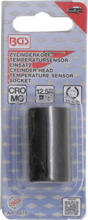 Cheie tubulara 15 mm decupata pentru senzor de temperatura chiulasa BGS 6677 [4]