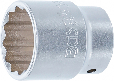 Cheie tubulara 38 mm, 12 puncte, actionare 3/4” BGS 7438 [1]