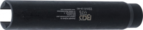 Unelte de Motor si accesorii - Cheie tubulara pentru sonda lambda 22 mm, actionare 1/2” BGS 1173