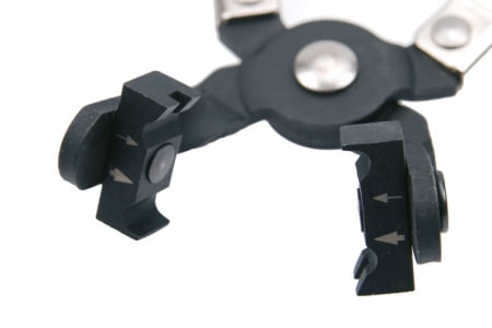 Cleste pentru coliere tip CLIC cu capat rotativ, 190 mm BGS 471 [1]