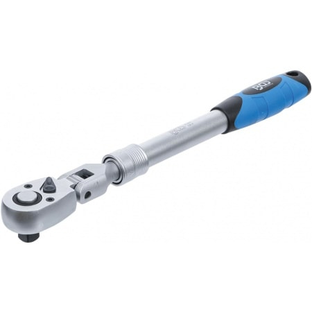 Scule de mana - Clichet extensibil cu cap ajustabil, actionare 1/2", 345 - 495 mm BGS 25107