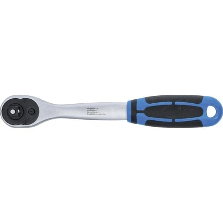 Clichet reversibil cu maner ergonomic, actionare 3/8'' BGS 319 [5]