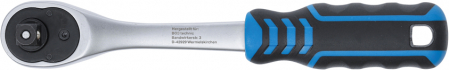 Clichet reversibil cu dantura fina, actionare 3/8" BGS 601 [1]