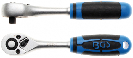 Scule de mana - Clichet reversibil 6,3 mm (1/4") BGS 315