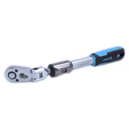 Scule de mana - A-KH6038F Clichet telescopic cu articulatie cardanica, actionare 3/8"
