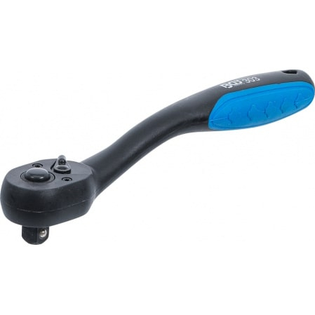 Scule de mana - Clicket reversibil cu acoperire din plastic, actionare 3/8" BGS 303