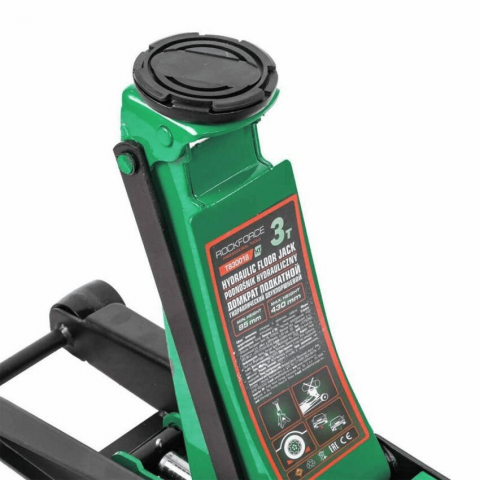 Cric crocodil hidraulic profesional 3 tone cu piston dublu Rock Force RF-T830018HT [3]