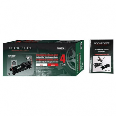 RF-TH33502 Cric crocodil hidraulic profesional 4 tone cu garda joasa si 2 pistoane [1]
