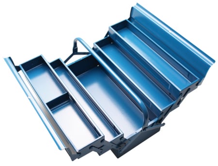 Cutii de Scule - Cutie unelte 430 x 200 x 200 mm cu 5 compartimente, 430 mm BGS 3300