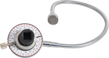 Chei dinamometrice - Dispozitiv pentru verificare unghi de strangere cu brat de fixare magnetic, antrenare 1/2" BGS 3170