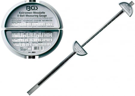 Instrumente de Masurat - Dispozitiv masurare curele de accesorii BGS 8863