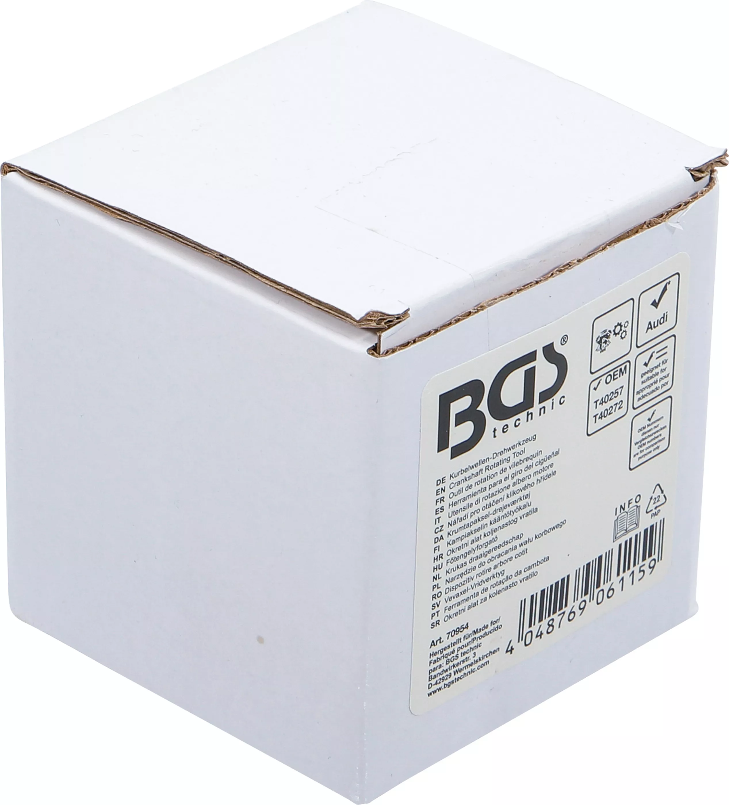 70954 - Dispozitiv rotire arbore cotit pentru Audi V6, V8 Benzina, BGS 70954 [3]