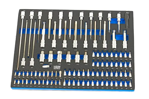 Dulap scule echipat 7 sertare 262 piese [11]