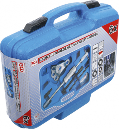 Extractor pentru butuc roata cu ciocan inertial, 6 piese BGS 7745 [5]