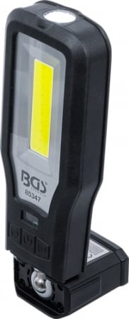 Lampa de lucru COB-LED, rabatabila, cu statie de incarcare, BGS 85347 [4]