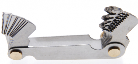 Scule de mana - Lera pentru filete, 24 lame, 0.25-6.00 mm BGS 3067
