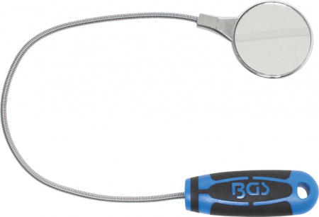 Dispozitive magnetice, oglinzi, lampi - Oglinda de inspectie flexibila, diametru 55 mm BGS 3081