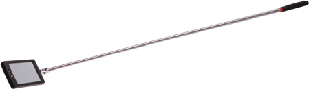 Dispozitive magnetice, oglinzi, lampi - Oglinda telescopica pentru inspectie cu LED 285 - 870 mm BGS 9302