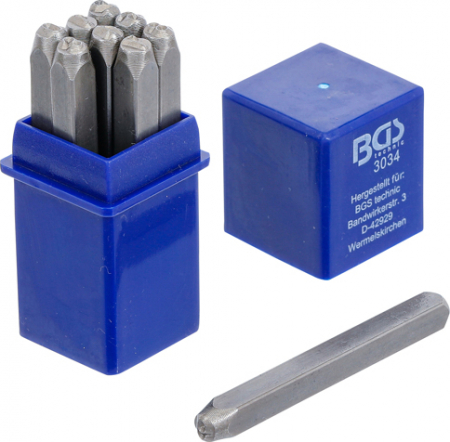 Scule de mana - Pansoane numere 4 mm BGS 3034