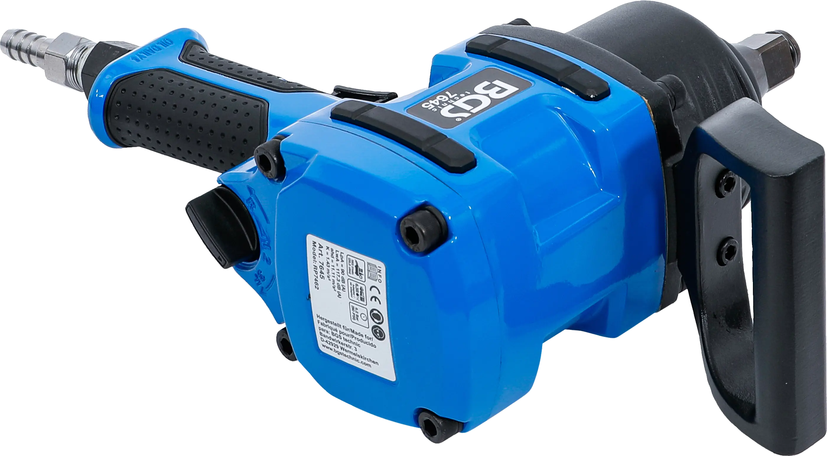 Pistol de impact 2300 Nm, antrenare 3/4", BGS 7645 [4]