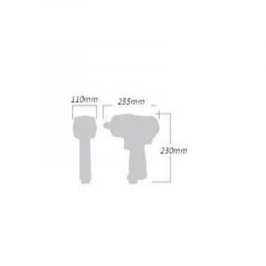 S-CO2000 Pistol pneumatic 3/4", 2000 Nm [2]