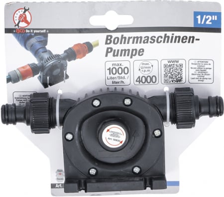 Pompa pentru bormasina, actionare 1/2", 1000 L/H BGS 50830 [3]